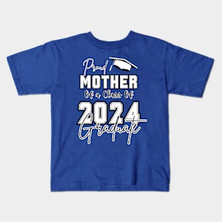 Proud Mother Graduation 2024 Kids T-Shirt